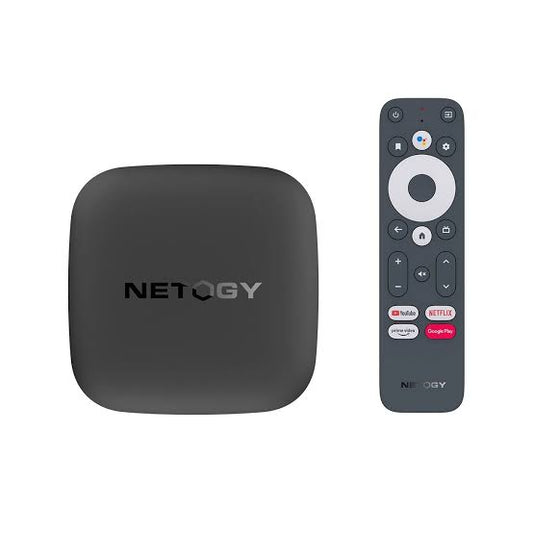NETOGY Android TV Box 4K - Google and Netflix Certified (brand new)