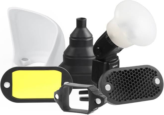 Selens Magnetic Silicone Light Diffuser Rubber Modular Flash Accessory for Camera Speedlite