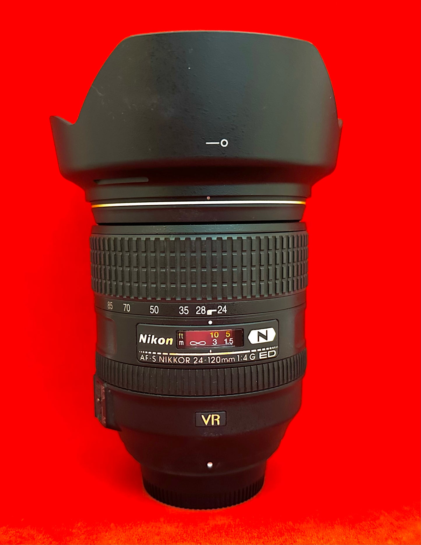 Nikon AF-S 24-120mm f/4 G ED VR II N Lens (used)