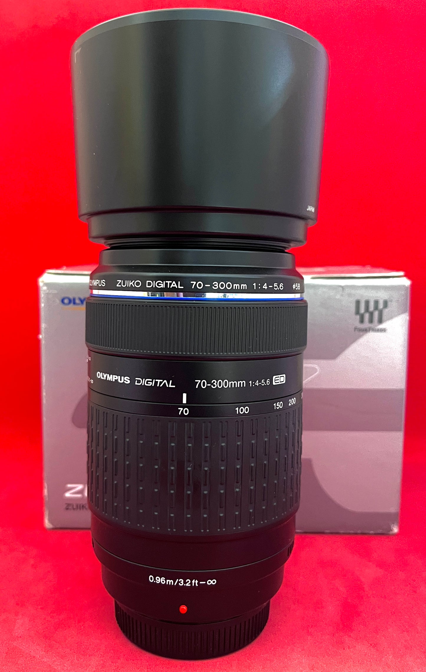 Olympus Zuiko Digital 70-300mm f/4-5.6 ED Lens For Four Thirds (used)