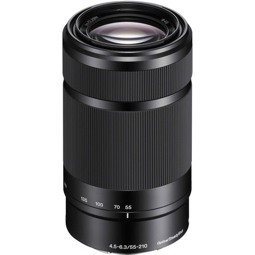 SONY E 55-210MM F/4.5-6.3 LENS black. (Used)