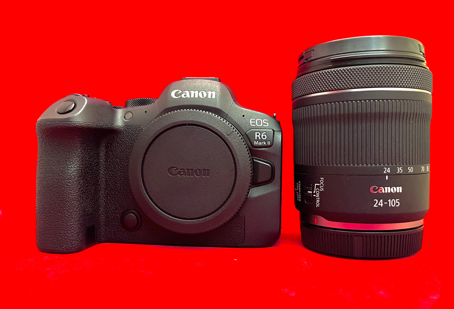 Canon EOS R6 Mark II Mirrorless Camera With Rf 24-105mm STM ( used )
