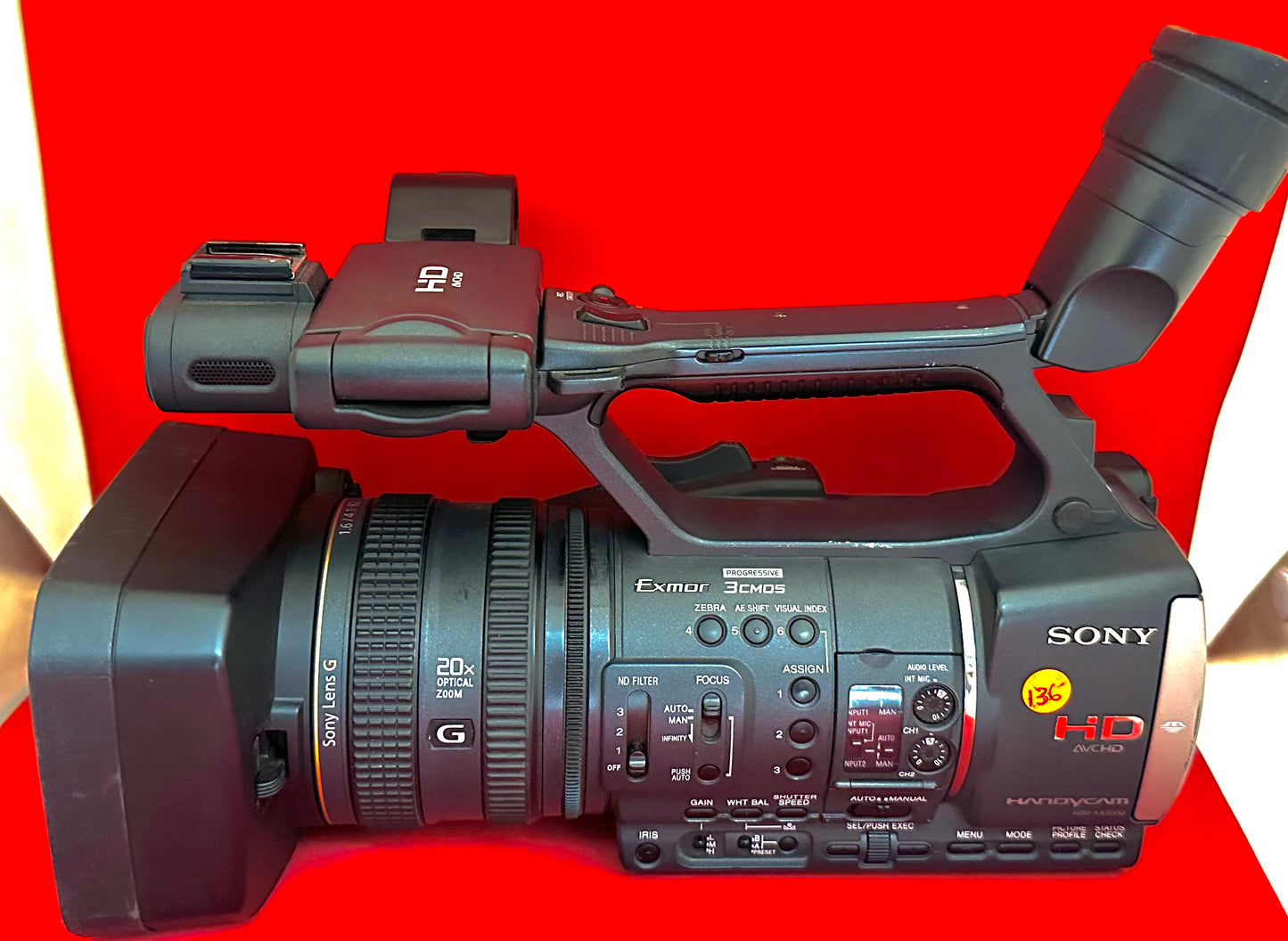 Sony HDR-AX2000E AVCHD PAL Camcorder (Used)