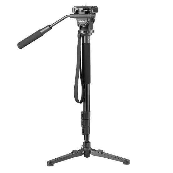 MP1008F+VT-1510 FLIP LOCK ALUMINUM 4-SEC MONOPOD