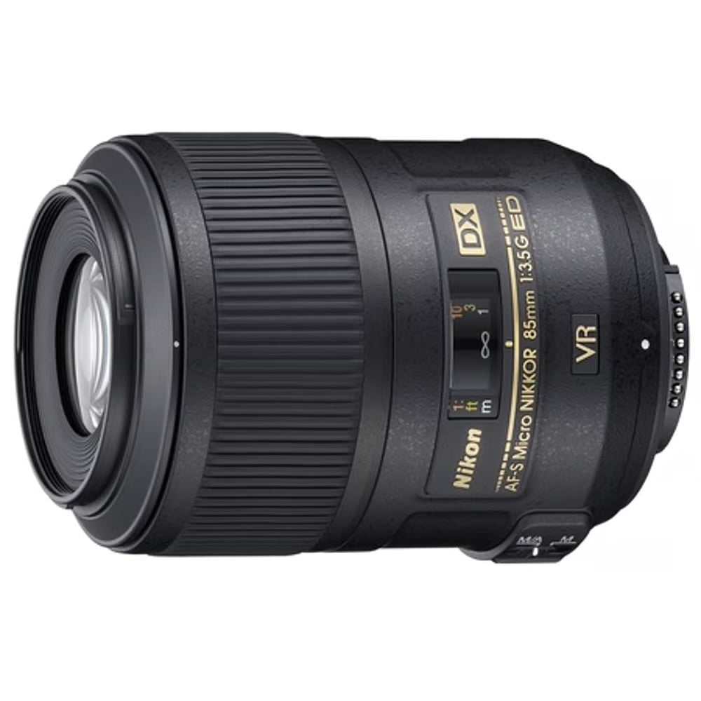 Nikon 85mm f/3.5 AF-S DX VR Micro Lens (used)