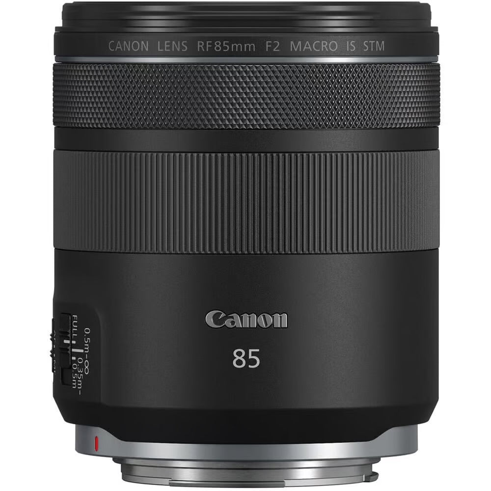 Canon RF 85mm f/2 Macro IS STM Lens (used)