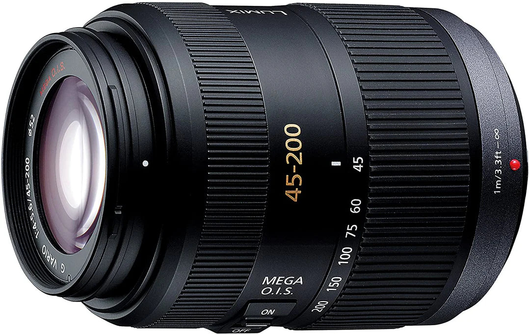 45-200mm f/4.0-5.6 Lumix G Vario Mega O.I.S. Lens (used)