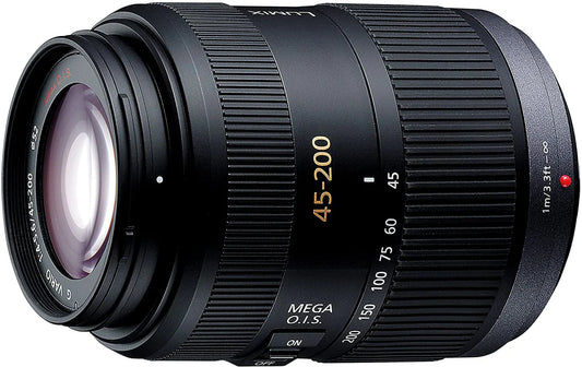 45-200mm f/4.0-5.6 Lumix G Vario Mega O.I.S. Lens (used)