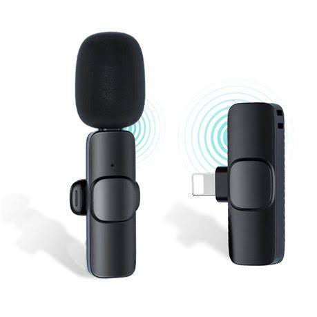 K9 20m Wireless Transmission Lavalier Microphone - for IOS