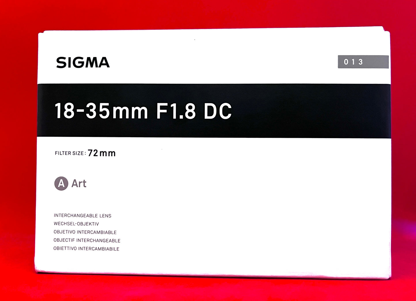 Sigma 18-35mm f/1.8 DC HSM ART for Canon EF