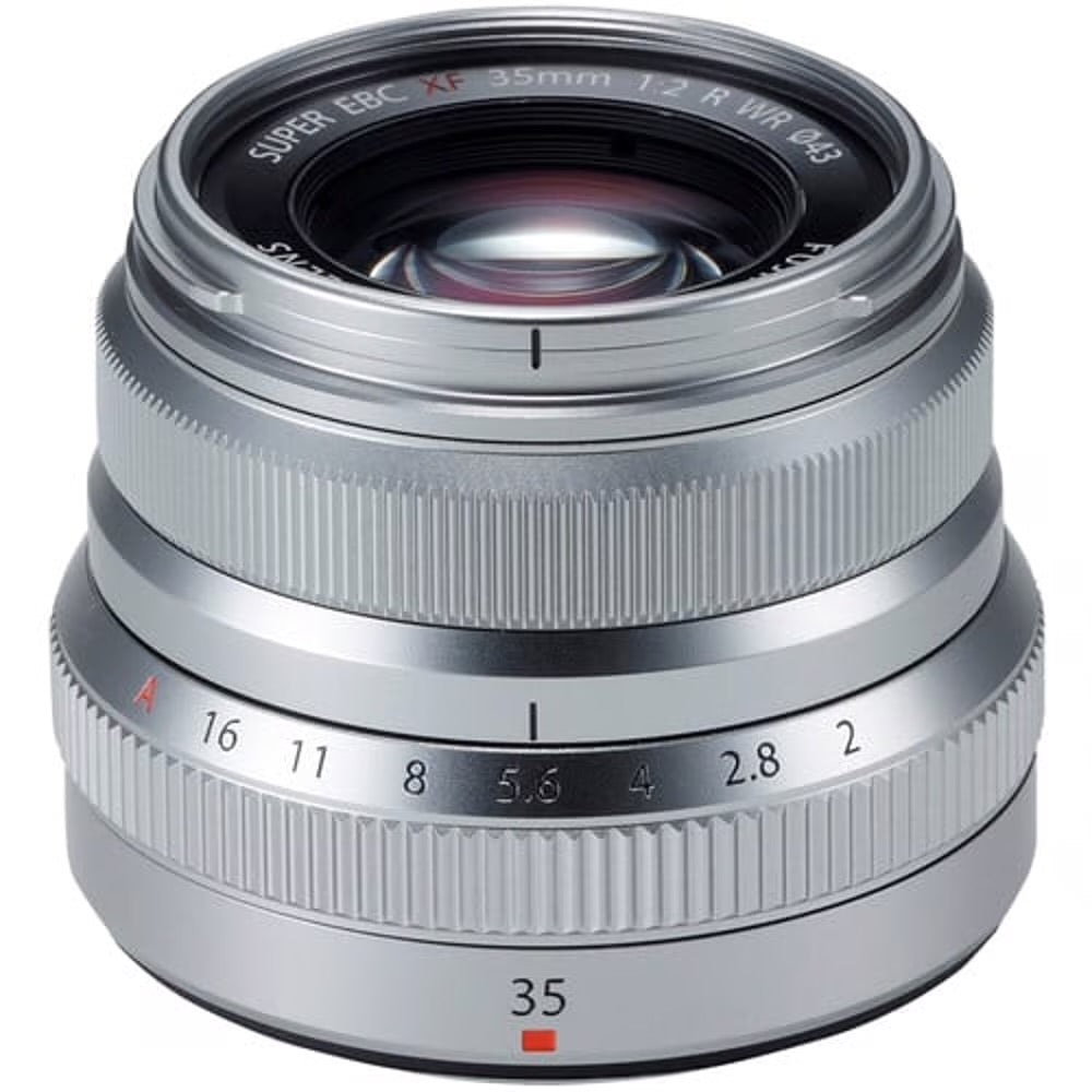 Fujifilm XF 35mm f/2 R WR Lens silver (used)