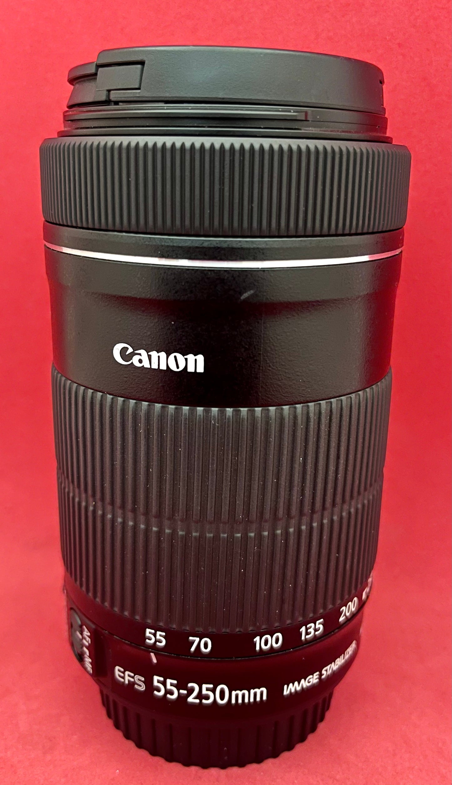 Canon EF-S 55-250mm f4-5.6 IS STM DSLR Camera Lens (used)