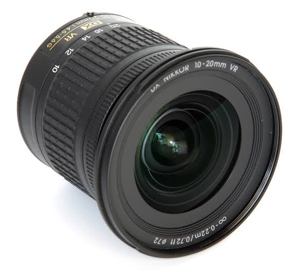 Nikon 10-20mm f/4.5-5.6G AF-P VR DX Lens (used)