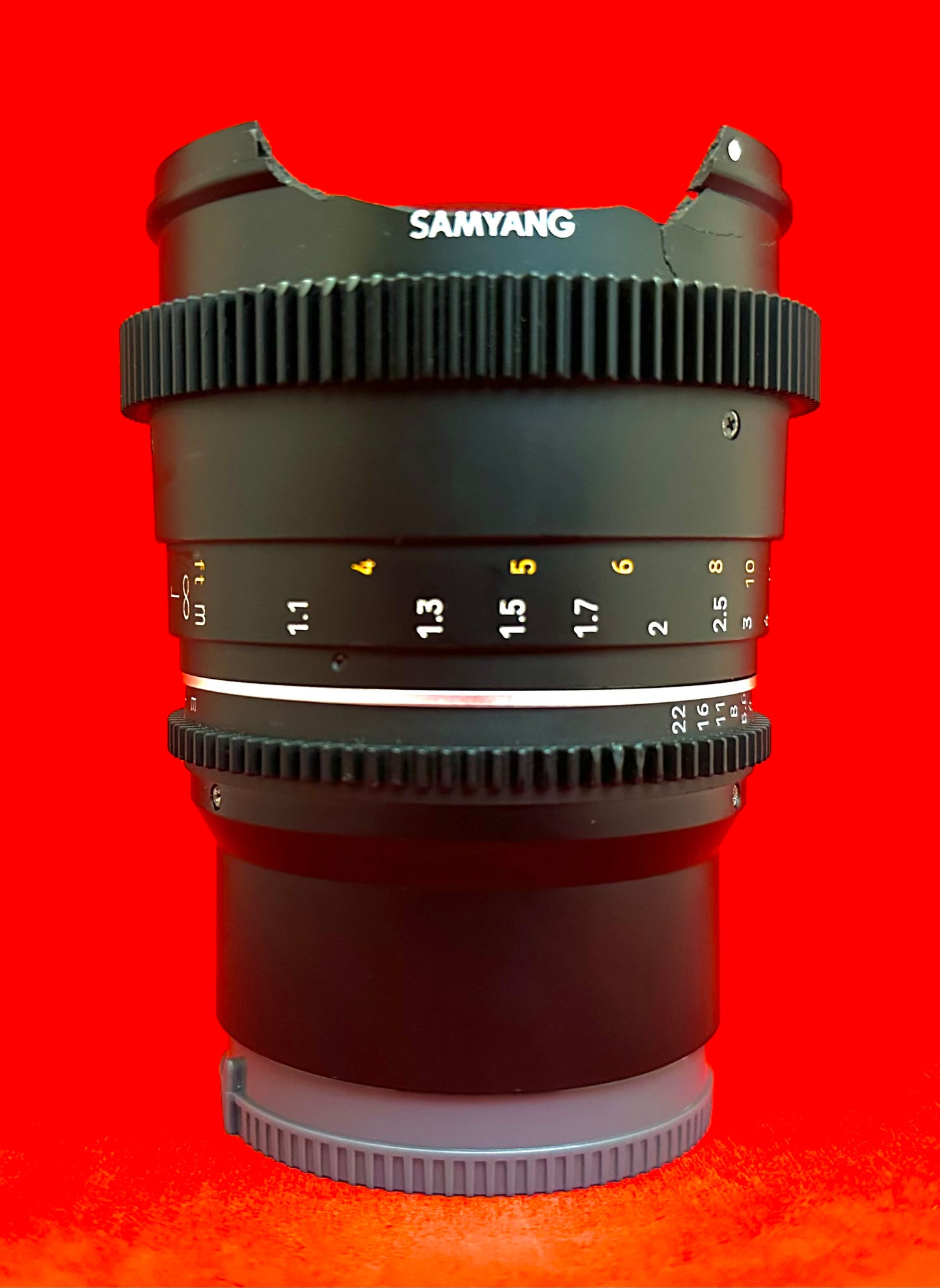 Samyang VDSLR 85mm T1.5 MK2 Cine Lens for Sony FE Mount Full Frame (used)