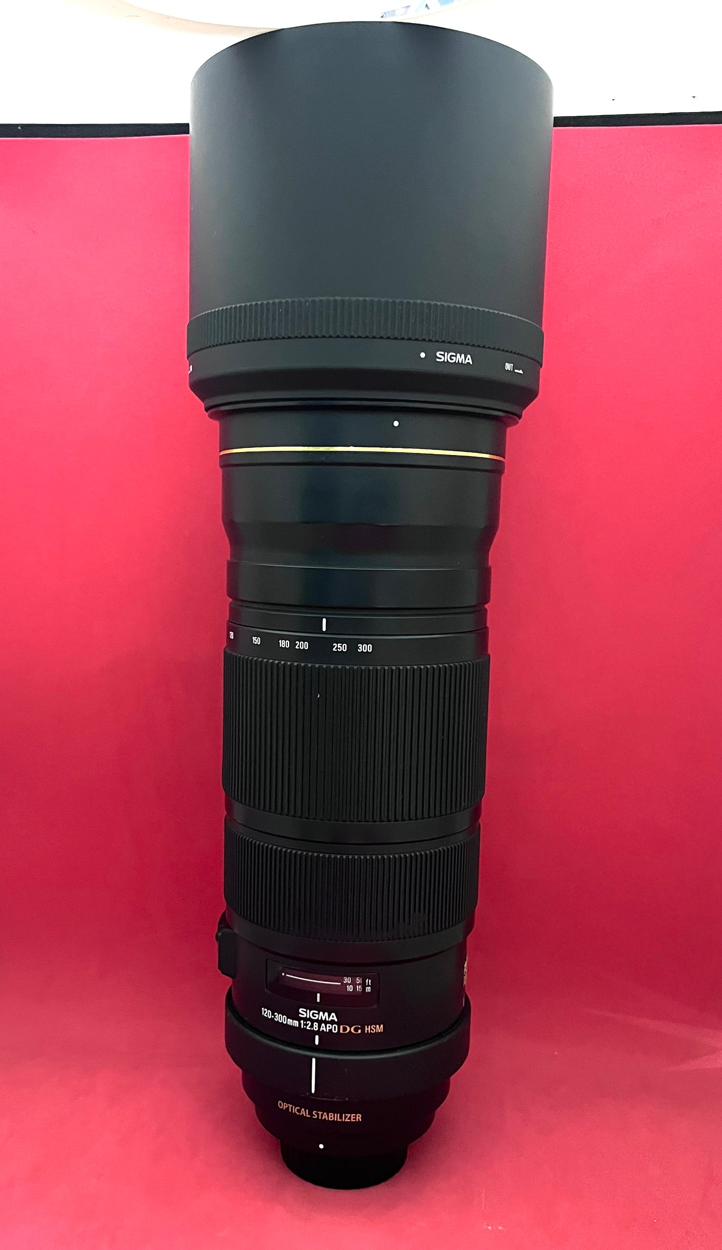 Sigma 120-300mm f/2.8 APO DG HSM Lens For Nikon (Used)