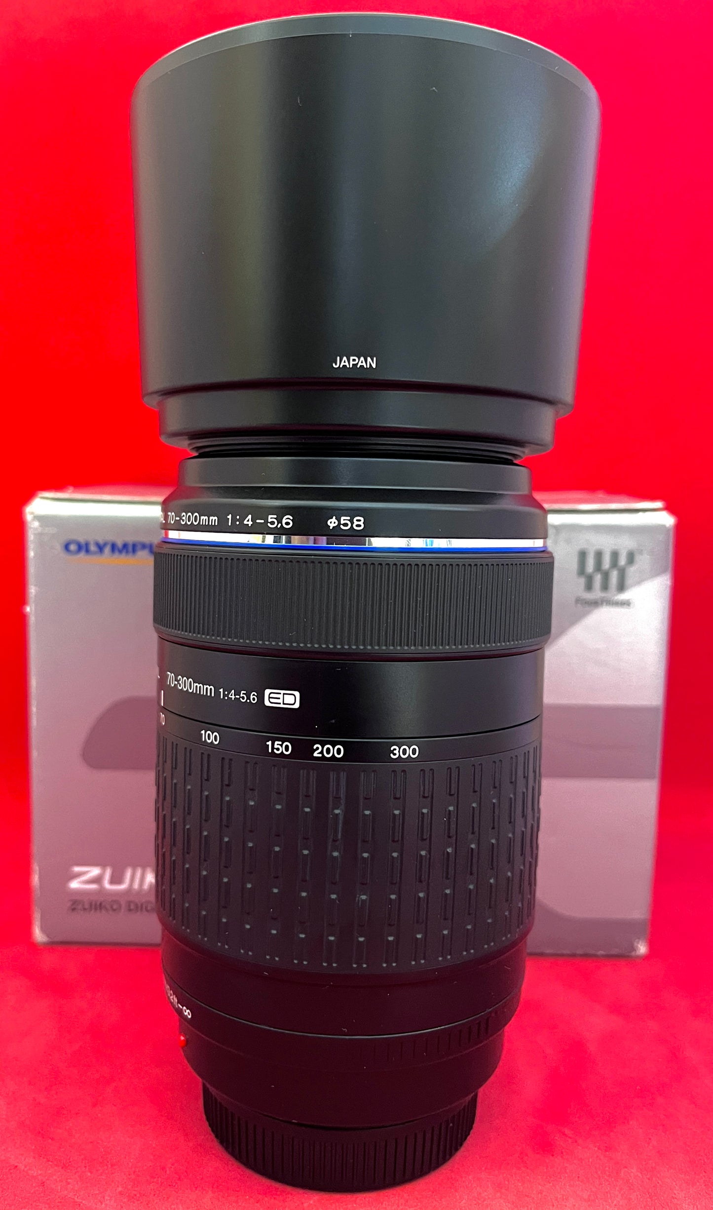 Olympus Zuiko Digital 70-300mm f/4-5.6 ED Lens For Four Thirds (used)