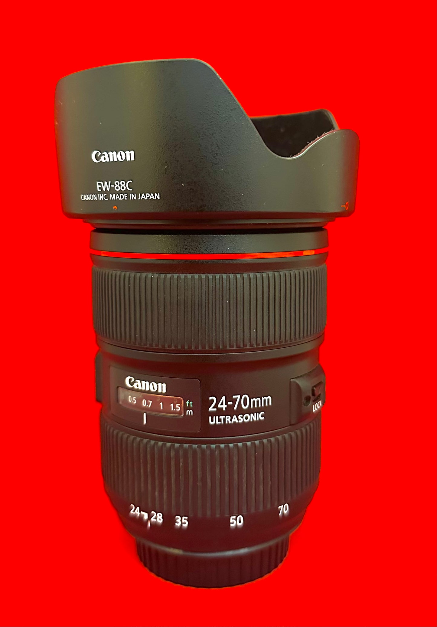 Canon EF 24-70mm f/2.8 L II USM Lens (used)