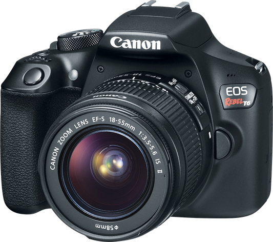 Canon EOS Rebel T6 Digital SLR Camera Kit with EF-S 18-55mm f/3.5-5.6 is II Lens (used)