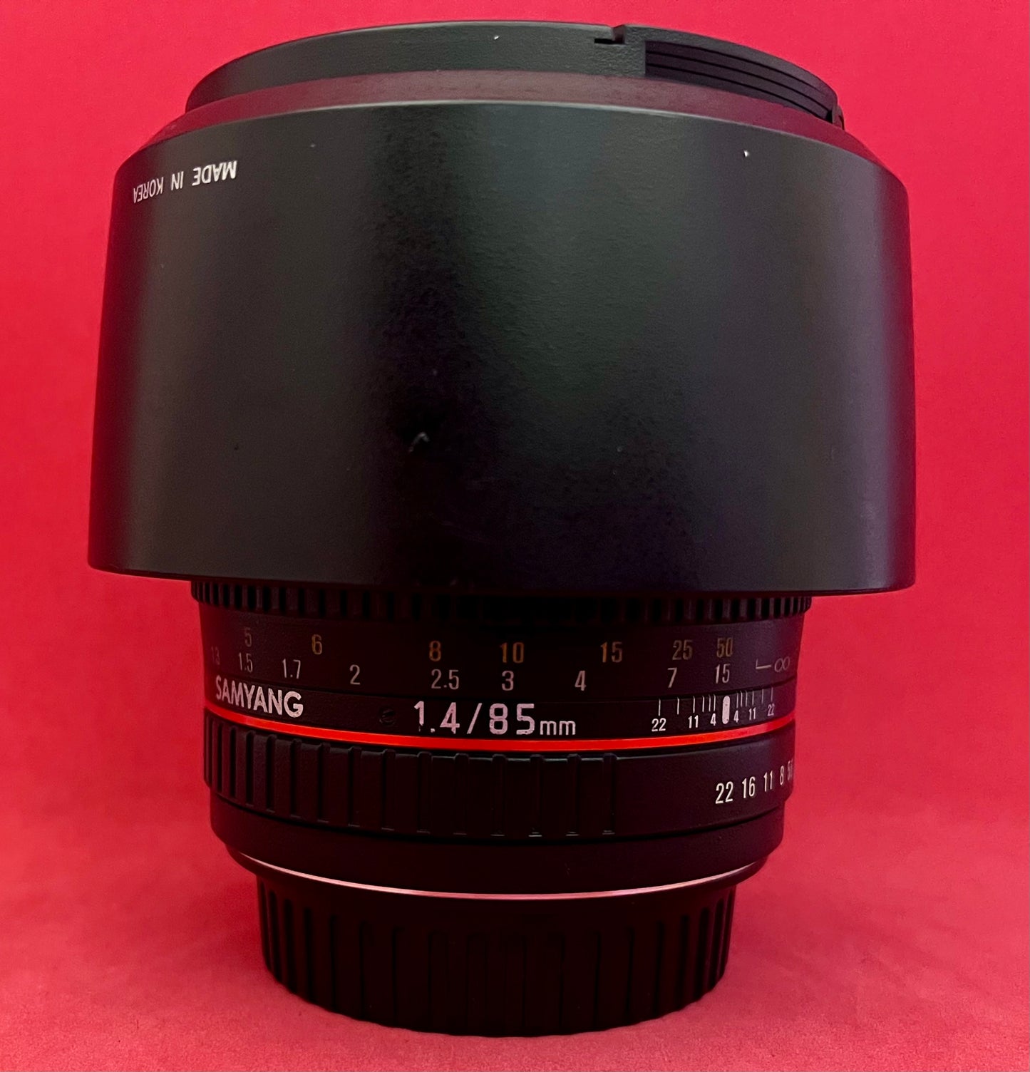 Samyang 85mm F1.4 ED AS IF UMC Lens for Canon (used)
