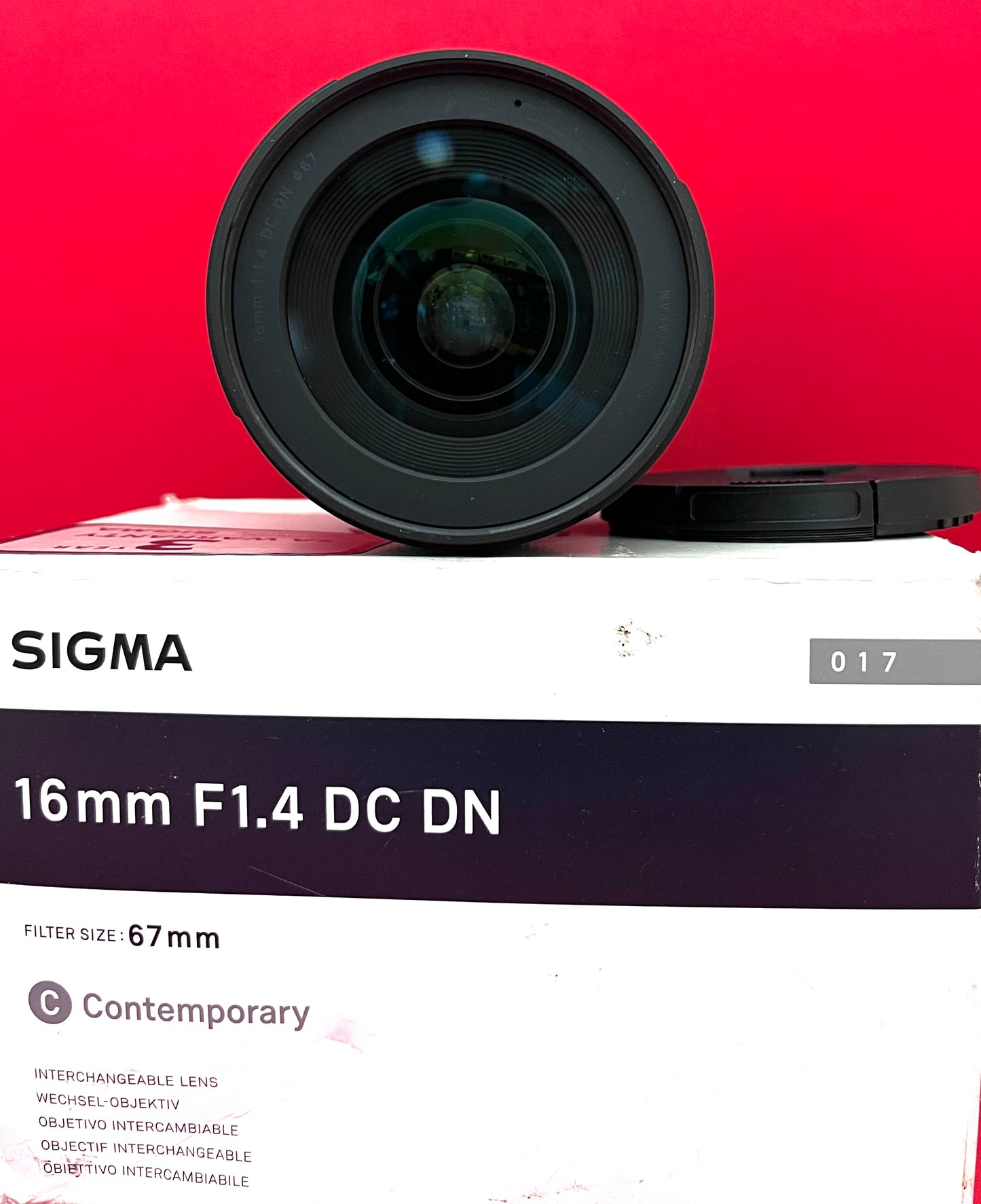 Sigma 16mm f/1.4 DC DN Contemporary for Canon EF-M (used)