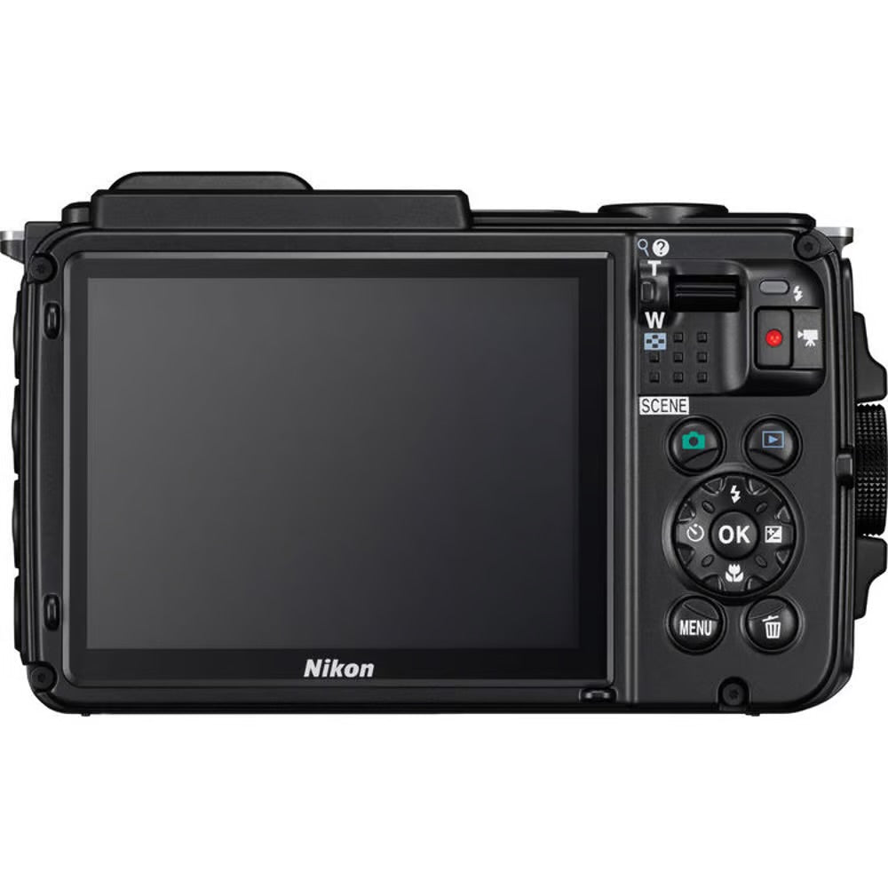 Nikon Coolpix AW130 Waterproof Digital Camera Black (used)