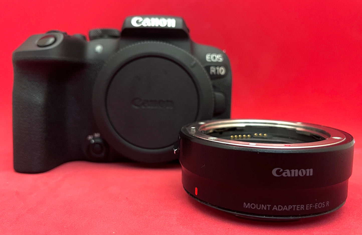 Canon EOS R10 Body + Mount Adapter EF-EOS R (used)