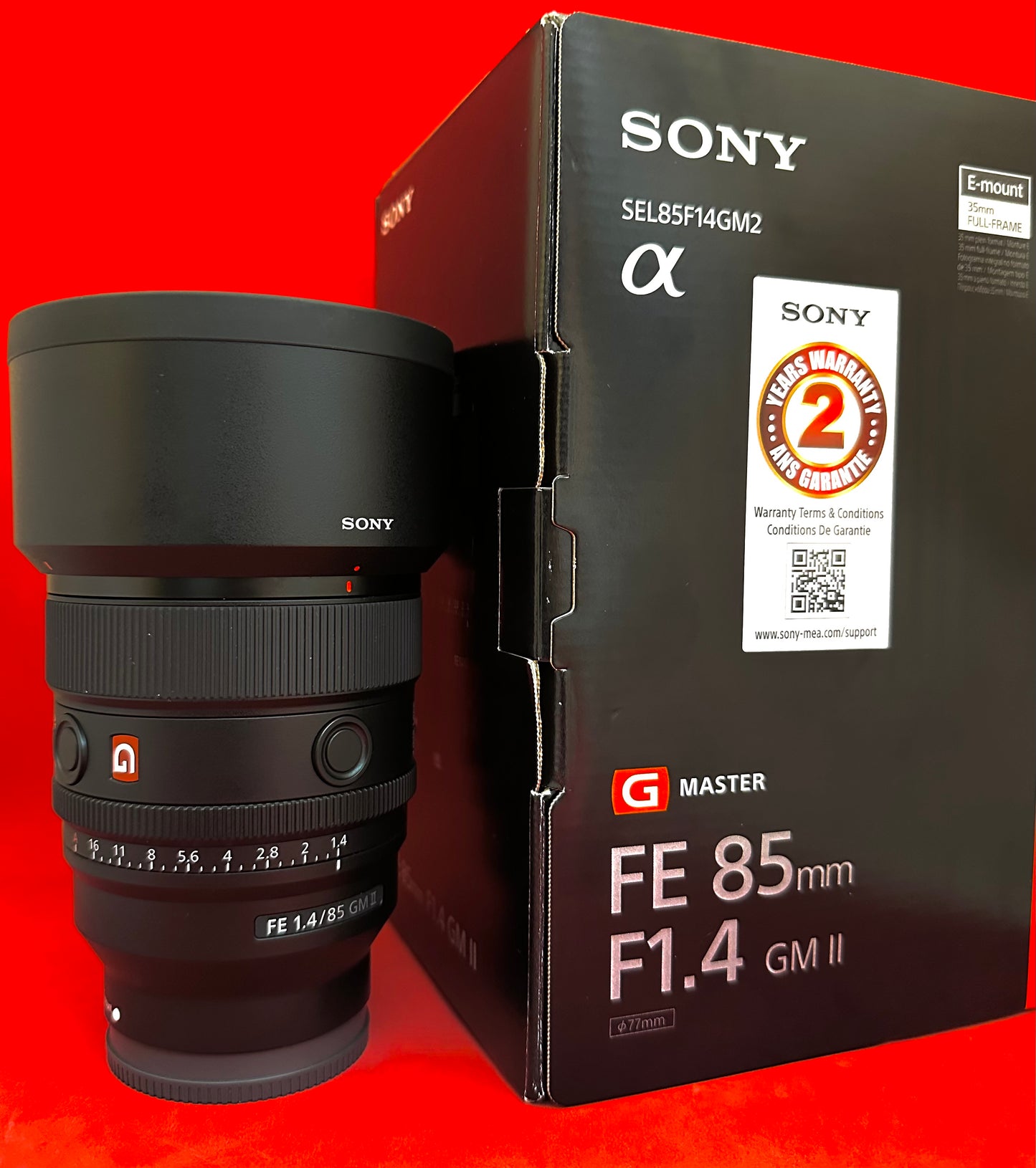 Sony FE 85mm f/1.4 GM II Lens (used)