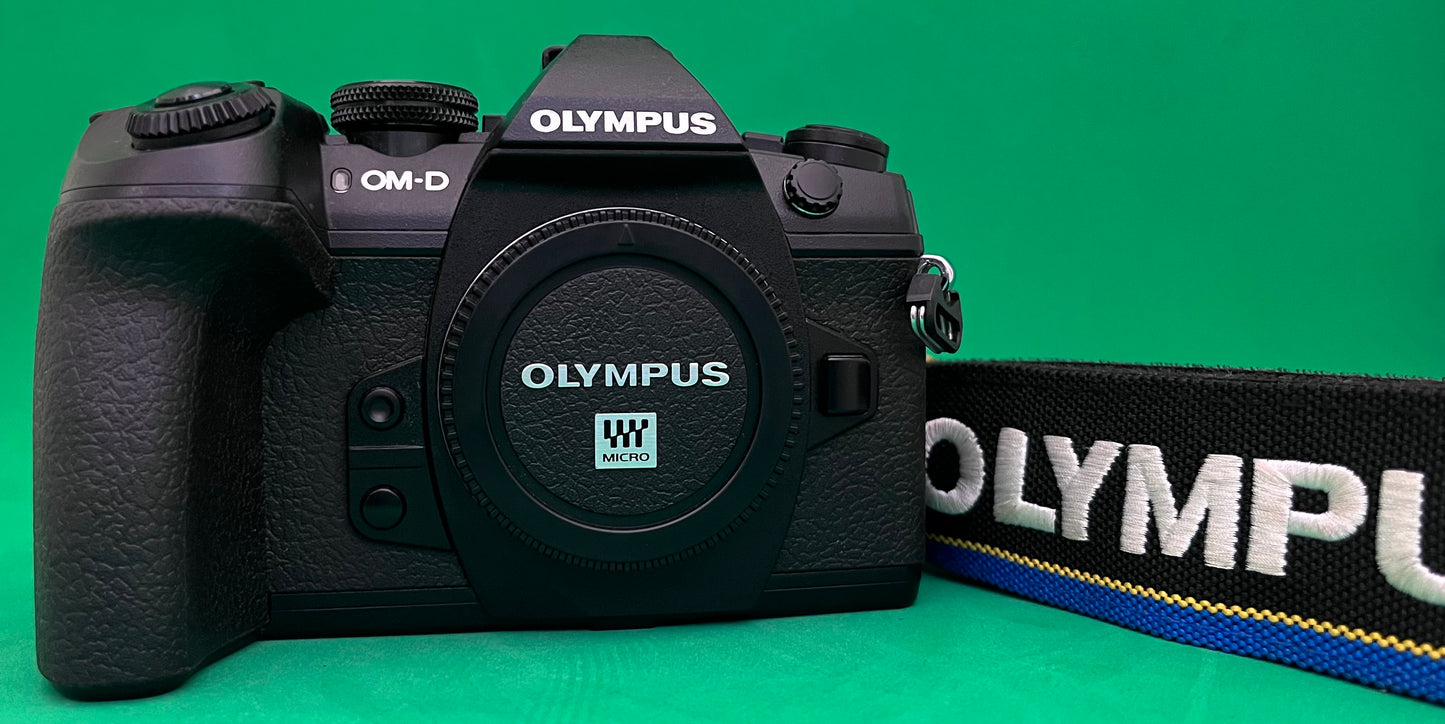 OLYMPUS OM-D E-M1 Mark II Camera Body Only, Black (Used)