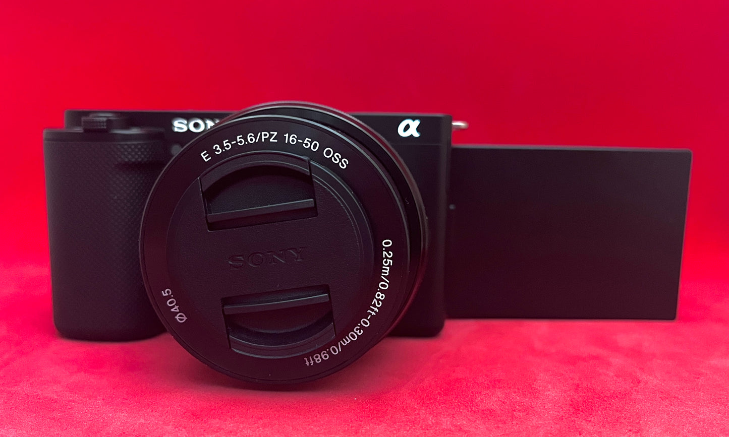 Sony ZV-E10 Mirrorless Camera with 16-50mm Lens (used)