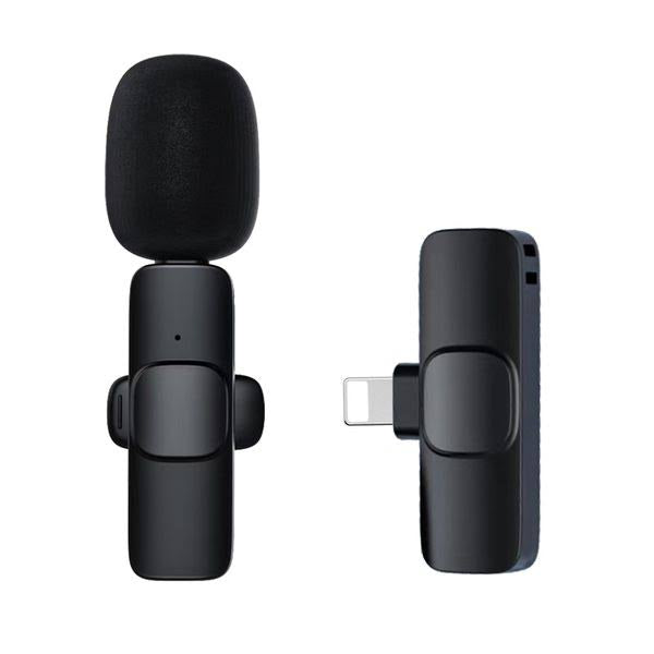 K9 20m Wireless Transmission Lavalier Microphone - for IOS