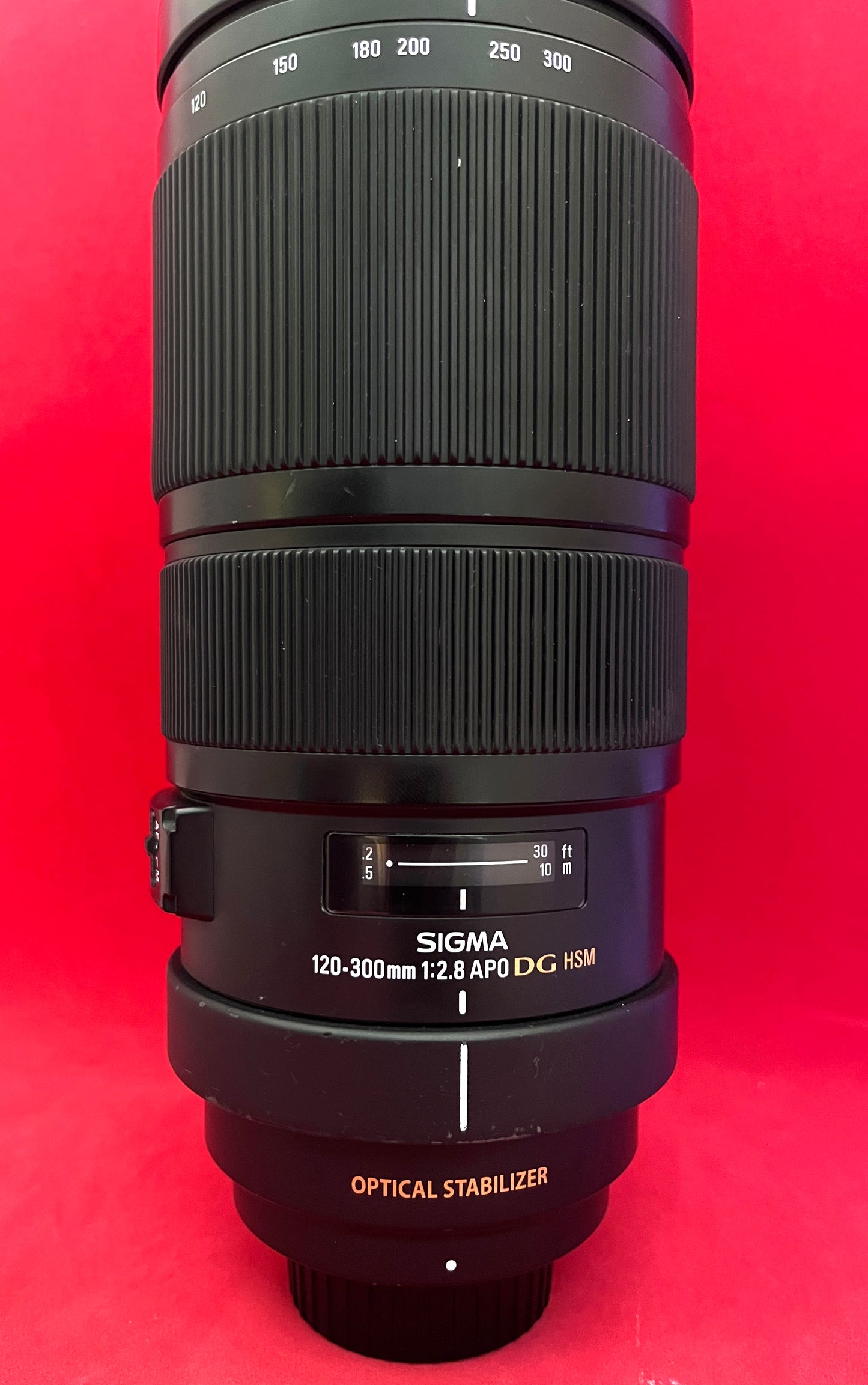 Sigma 120-300mm f/2.8 APO DG HSM Lens For Nikon (Used)