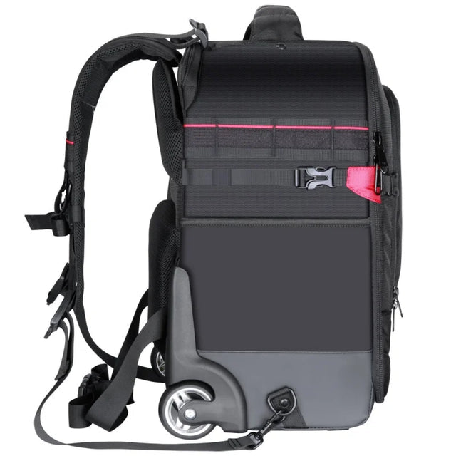 Neewer 2-in-1 Trolley Wheeled Camera Backpack Bag