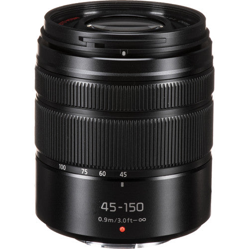 Panasonic Lumix G Vario 45-150mm f/4-5.6 ASPH MEGA O.I.S. Lens (used)