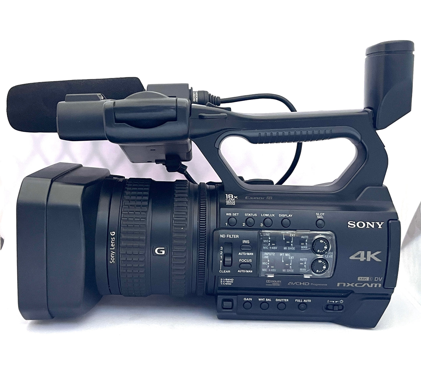 Sony HXR-NX200 Professional 4K Camcorder (used)