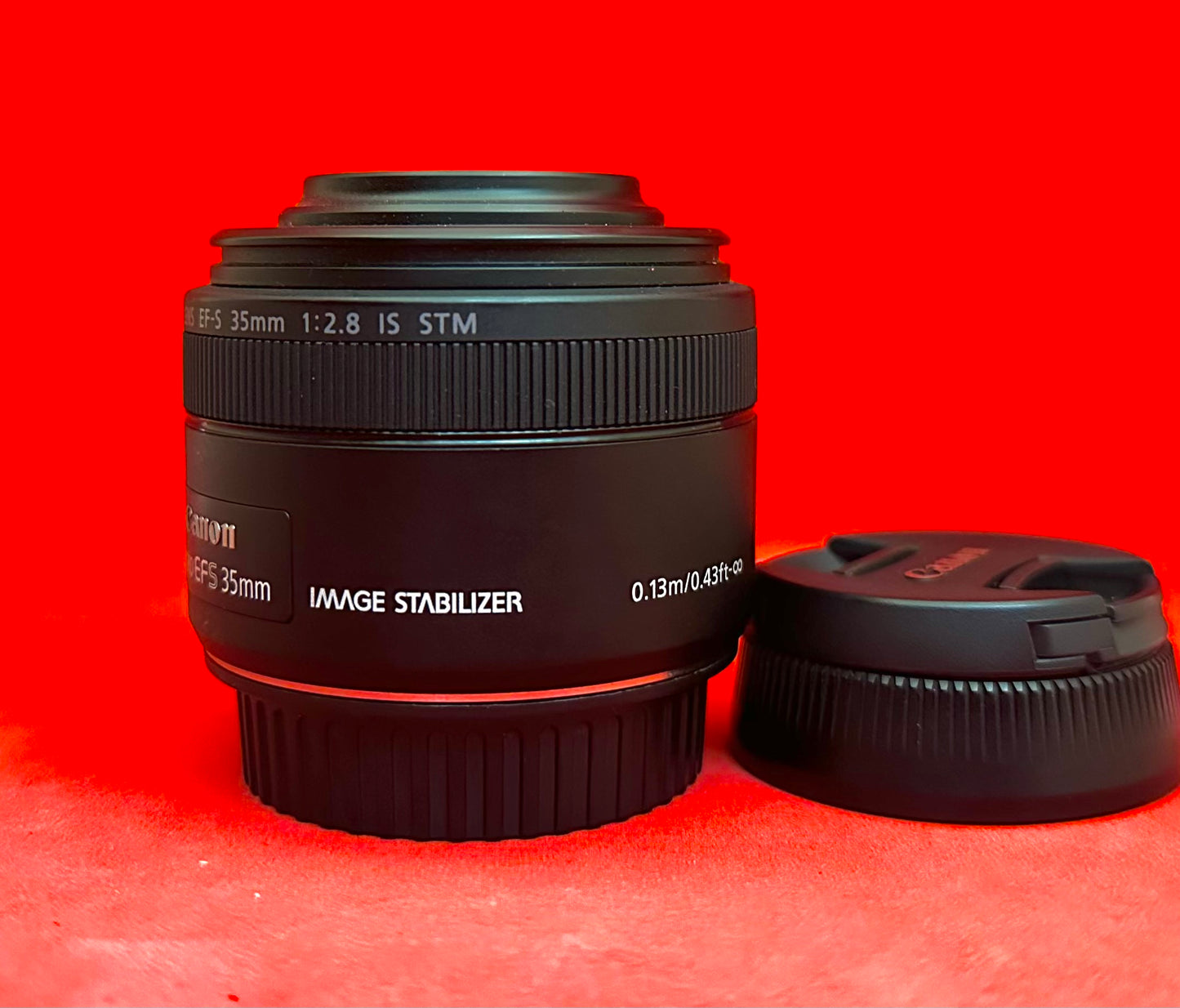 Canon EF-S 35mm f/2.8 IS STM Macro Lens (used)