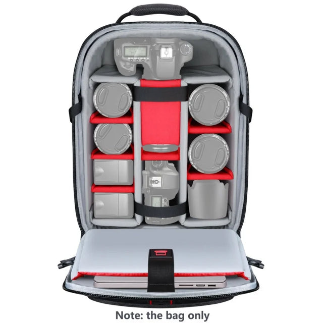 Neewer 2-in-1 Trolley Wheeled Camera Backpack Bag