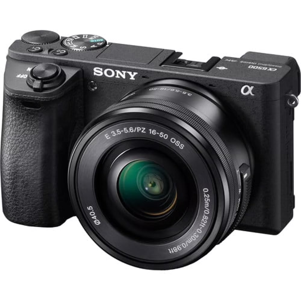 Sony a6500 Mirrorless Digital Camera with E PZ 16-50mm Lens (used)
