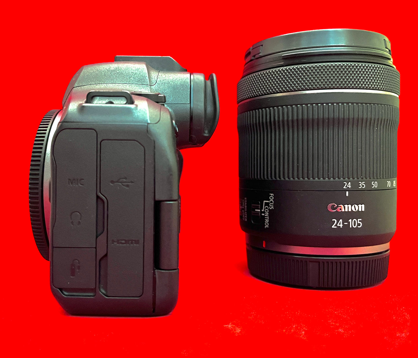 Canon EOS R6 Mark II Mirrorless Camera With Rf 24-105mm STM ( used )