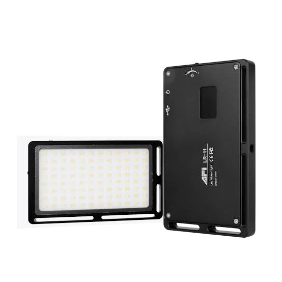 AFI LR-11 Camera Mobile Video Thin Dimable LED SQUARE LIGHT