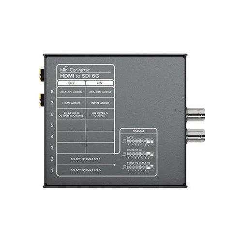BLACKMAGIC DESIGN MINI CONVERTER HDMI TO SDI 6G New