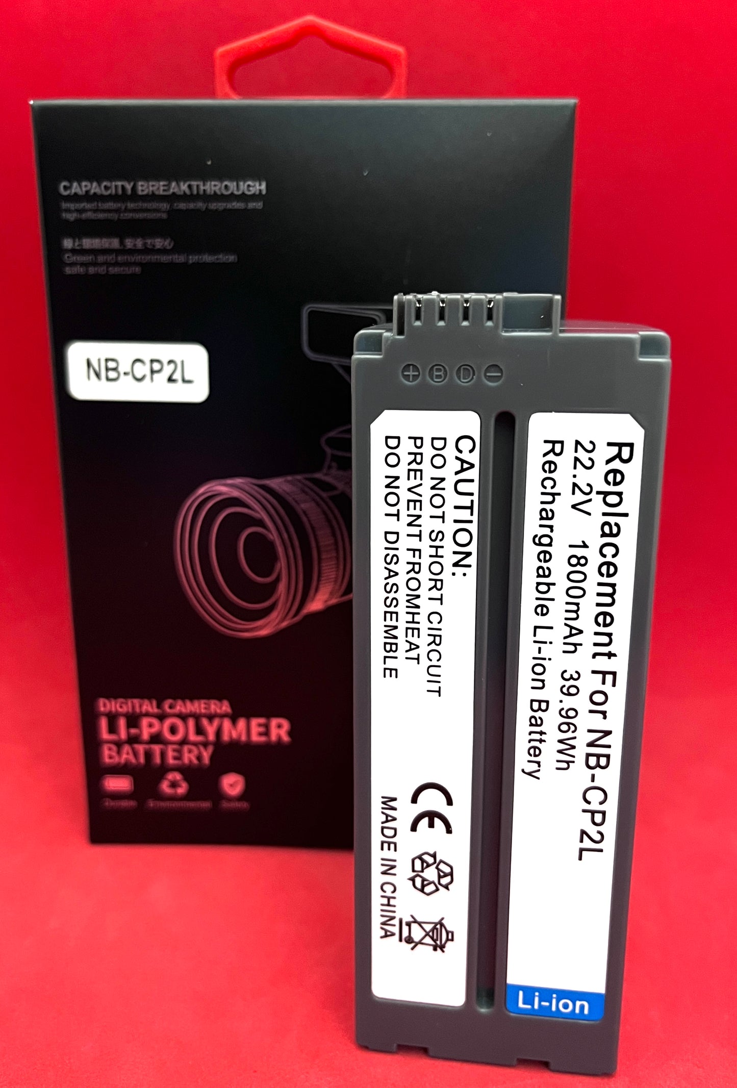 Replacement NB-CP2L Battery Pack for canon Selphy printer