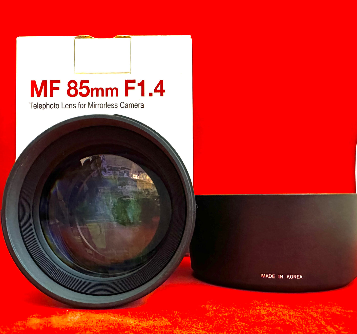 Samyang RF 85mm F1.4 MF Manual Focus Lens for Canon RF Full Frame mirrorless camera (Used)