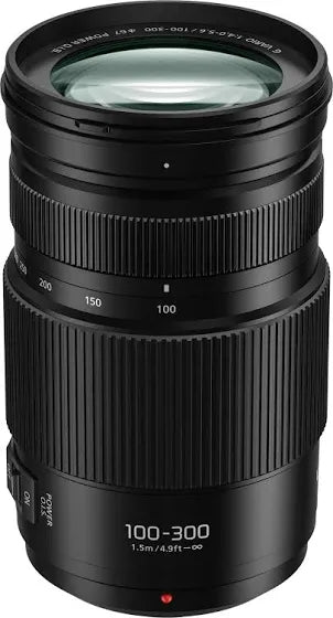 Panasonic Lumix G Vario 100-300mm f/4-5.6 II Power O.I.S. Lens (used)