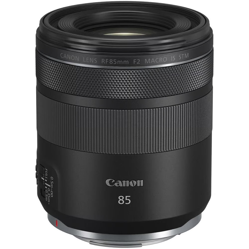 Canon RF 85mm f/2 Macro IS STM Lens (used)