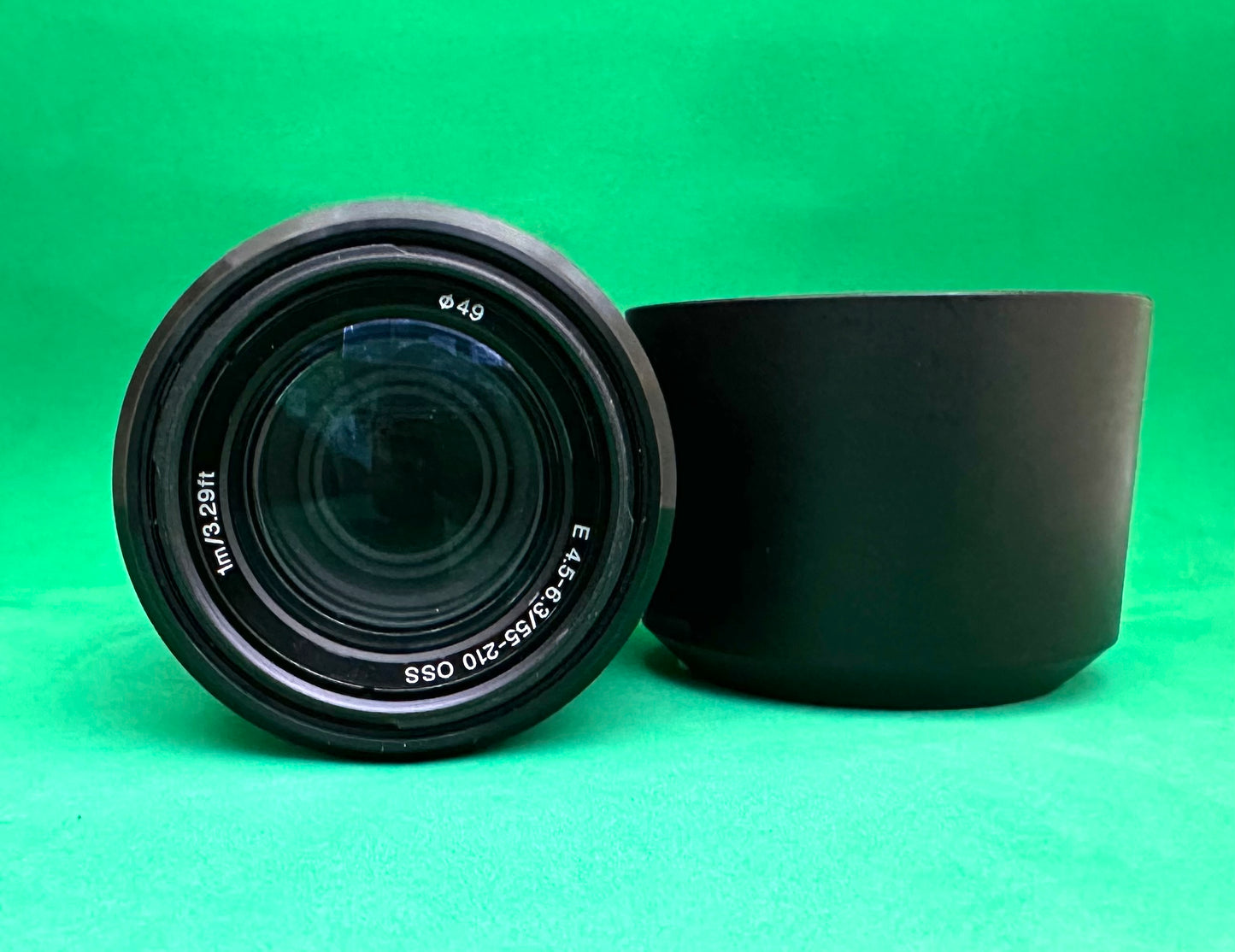 SONY E 55-210MM F/4.5-6.3 LENS black. (Used)