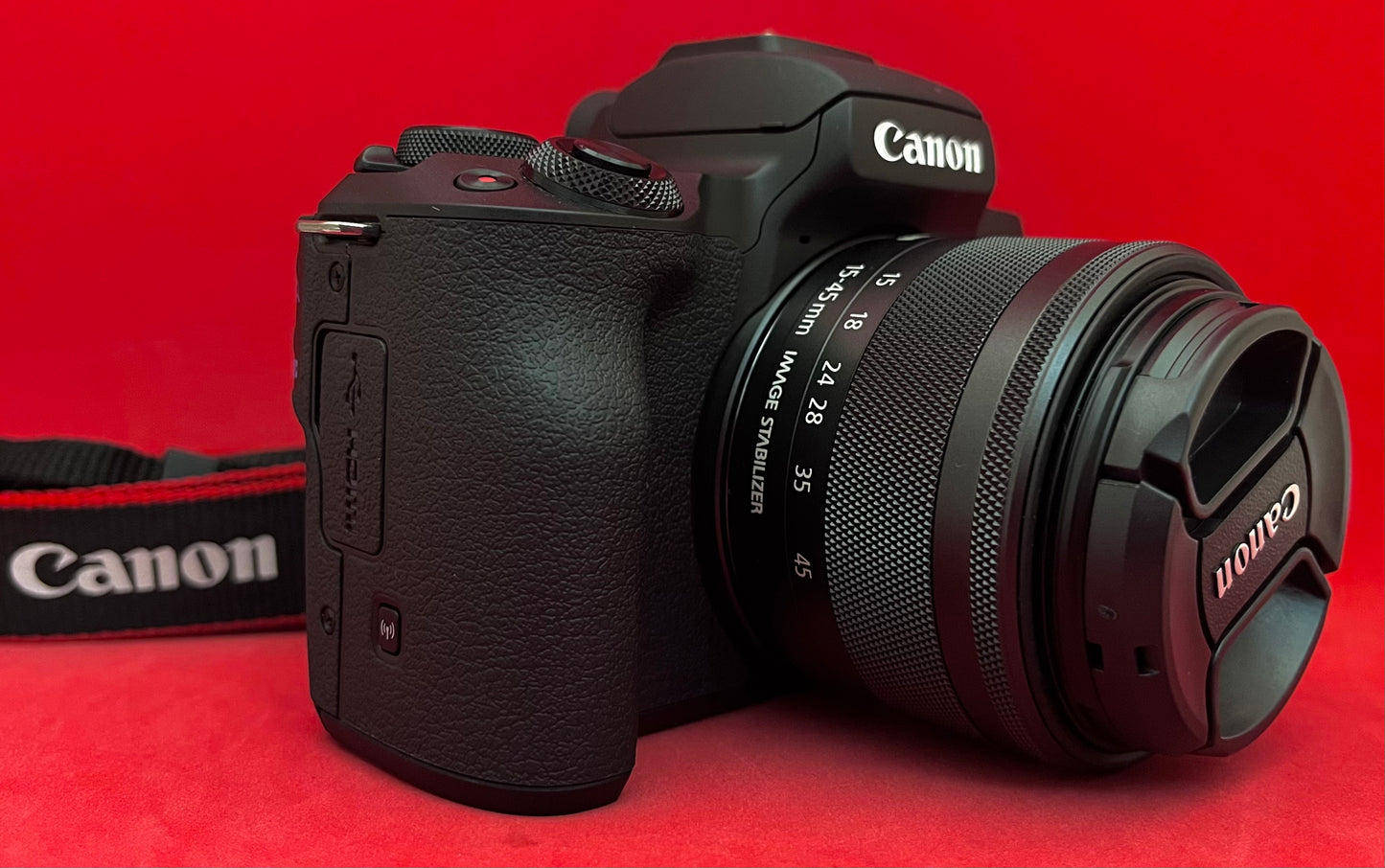 Canon EOS M50 Mark II Mirrorless Digital Camera with 15-45mm Lens (used)