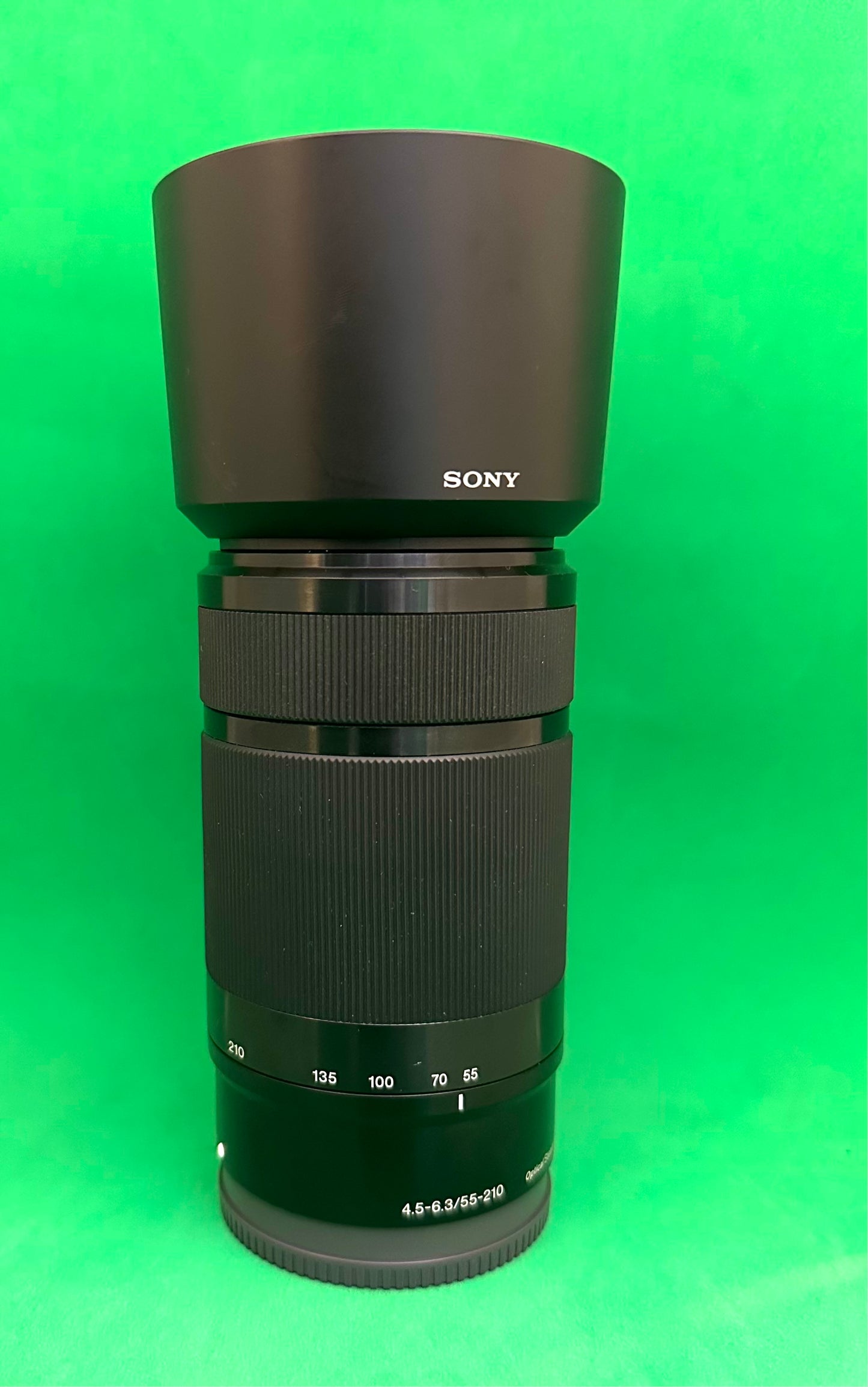 SONY E 55-210MM F/4.5-6.3 LENS black. (Used)