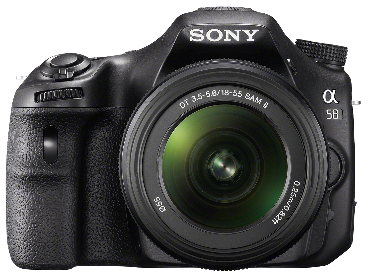 Sony Alpha a58 DSLR Camera with 18-55mm Lens (used)