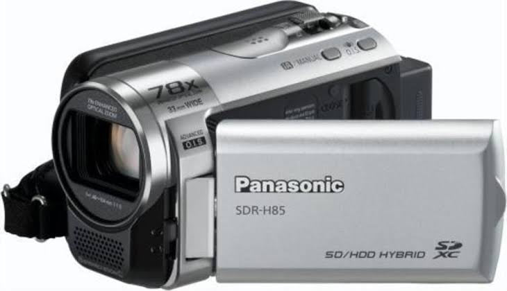 Panasonic SDR-H80-S SD and HDD Camcorder silver (used)