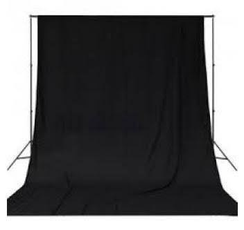 Professional 3mX6m photography Backdrop Black Screen